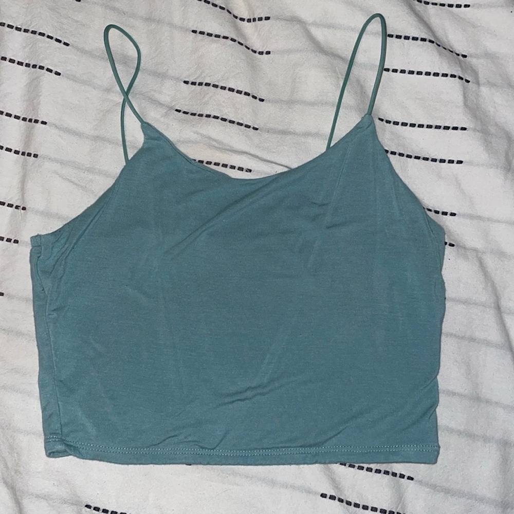 Sage green fashion nova tank